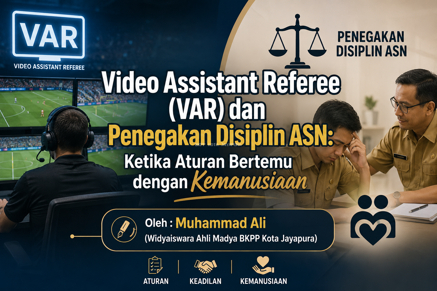 Video Assistant Referee (VAR) dan Penegakan Disiplin ASN: Ketika Aturan Bertemu dengan Kemanusiaan